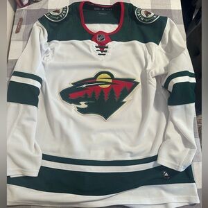 Minnesota Wild Adidas Authentic Away Jersey Size 54